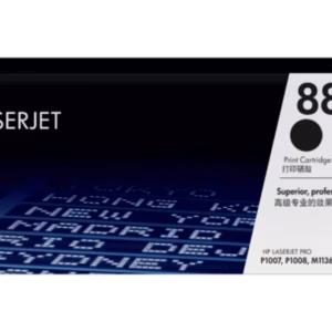 HP 88A Black Original LaserJet Toner Cartridges - (CC388AD)