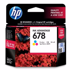 HP 678 Tri-color Original Ink Advantage Cartridge