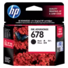 HP 678 Black Original Ink Advantage Cartridge